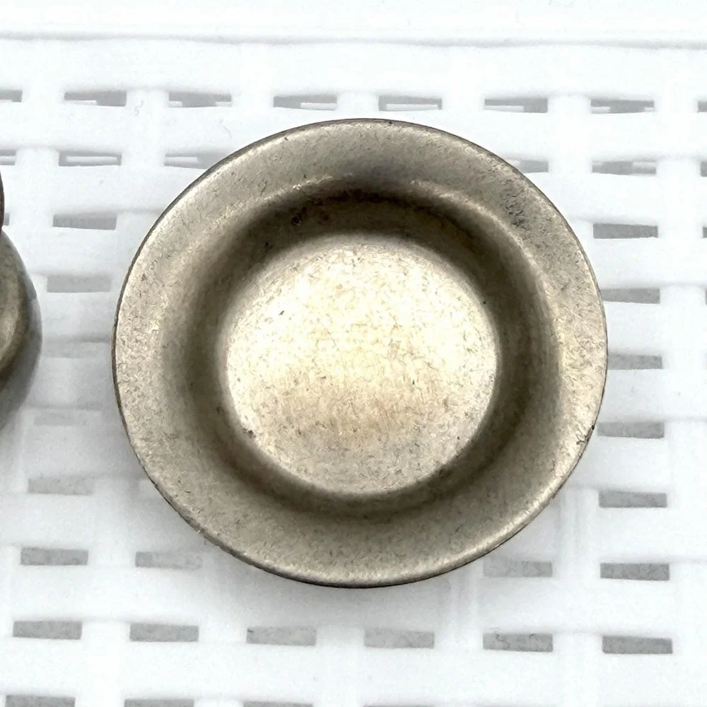 Vintage Mini Pewter & Silverplate Creamer Lot Trinkets Typesetter Case Smalls